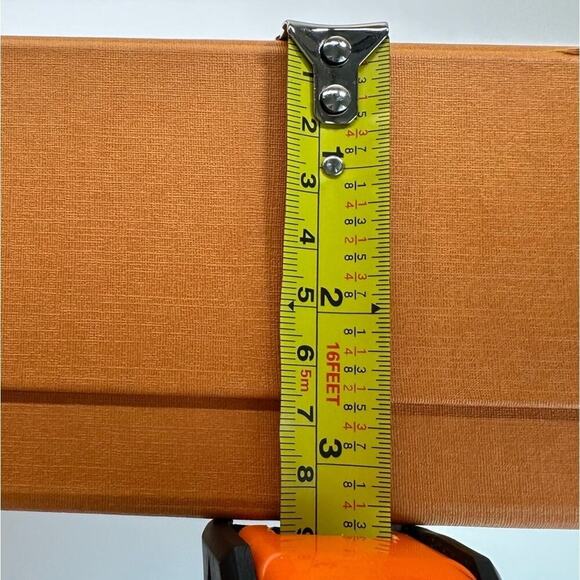 Louis Vuitton | Flat Storage Box | Orange | 14.75 W x 13.75 H x 3.4 D inch - Picture 16 of 16